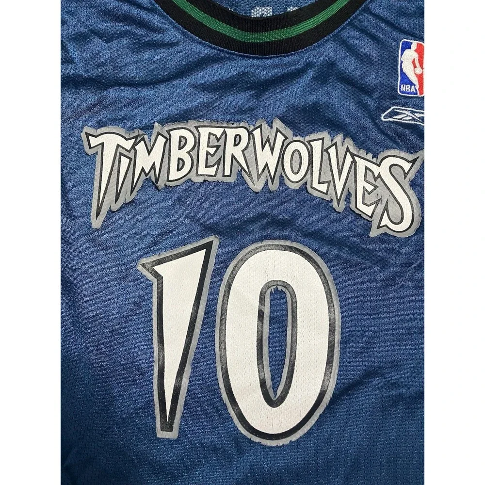 Vintage Reebok  Minnesota Timberwolves Wally Szczerbiak Jersey Youth Large NBA